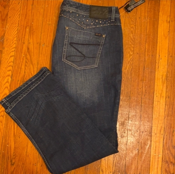 Seven7 Bootcut Lane Bryant Jeans - Plus Size 24 - Picture 3 of 7